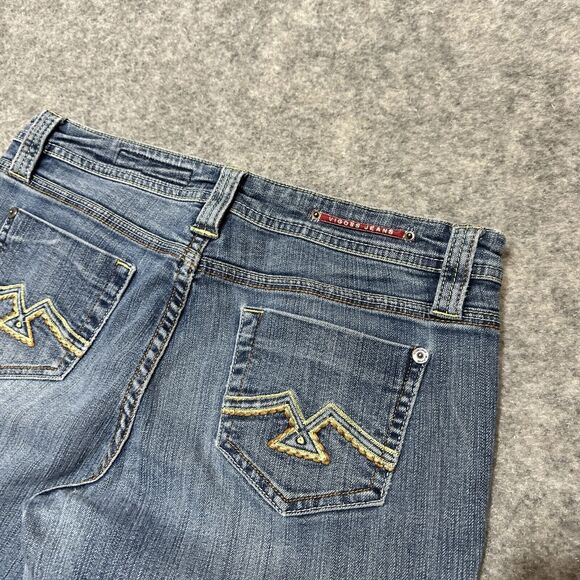 Vintage Vigoss Women's Bootcut Jeans Size‎ 9/10 Blue Medium Wash Denim - Picture 8 of 10